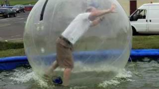 EXTREME WATER ZORBING [upl. by Lesley]