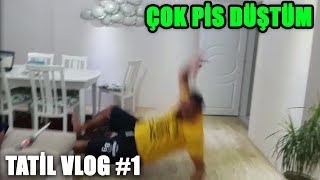 ÇOK PİS DÜŞTÜM  TATİL VLOG 1 [upl. by Lorianne953]