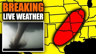 The November 4 2024 Severe Weather Outbreak As It Happened [upl. by Anilasor]