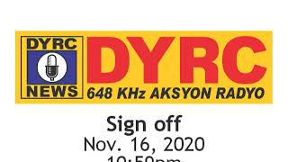 DYRC 648 signoff 2020 [upl. by Ardien633]