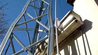 TORRE DE PX 5 BANDAS E ANTENNA 11M [upl. by Adnamas861]