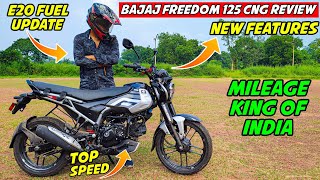 Bajaj Freedom 125 CNG Detailed Ride Review  Mileage ka champion 🔥 [upl. by Bailey]