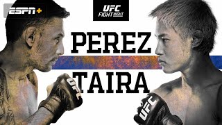 UFC VEGAS 93 PEREZ vs TAIRA  Análisis y predicciones [upl. by Odrick328]