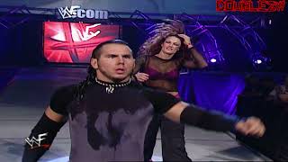 Matt Hardy amp Lita vs The Hurricane amp Ivory  September 3 2001 Raw [upl. by Stalder]