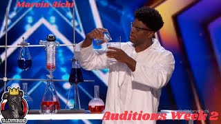 Marvin Aichi Full Performance  Americas Got Talent 2022 Auditions Week 2 S17E02 [upl. by Nogam37]