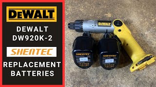 DeWalt KW920 K2  Shentec Replacement Battery Review [upl. by Voorhis992]