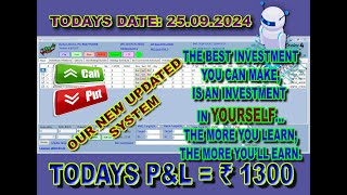 best scalping tool for banknifty option BUYING 250924algotrading [upl. by Bing]