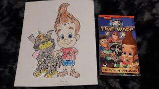 Opening Of Jimmy Neutron Boy Genius Time Warp VHS From 2003 Guest Star Anthony MuroMorales [upl. by Alle]