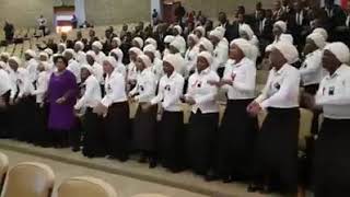 St Engenase choir live on stage with MEC of Educationsubscribe please [upl. by Aiam]