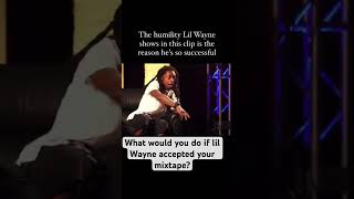 Lil Wayne accepts a fans albummixtape during an interview lilwayne fortheculturereactions [upl. by Anifares]