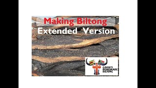 Making Biltong  Gavins Homemade Biltong  Extended version [upl. by Acissehc14]