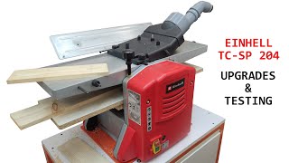 Einhell TCSP 204 How to upgrade your stationary planer Useful tips for improving preformance [upl. by Hauck]