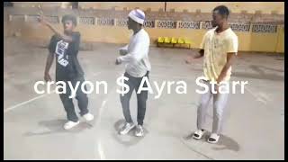 Crayon amp Ayra Starr  Ngozi BUZZ DANSE CREW ADAMS DANSE [upl. by Zetnauq522]