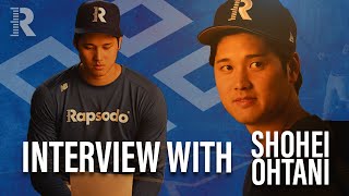 Rapsodo Interview with Shohei Ohtani [upl. by Devehcoy616]