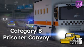 Category B Prisoner Convoy  FiveM RP [upl. by Anod474]