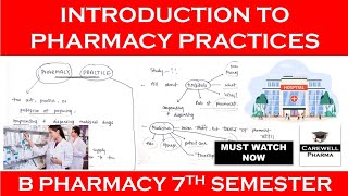 Introduction to Pharmacy Practice  Pharmacy Practice 7th Semester  Carewell Pharma [upl. by Nylatsirk]