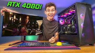 The INCREDIBLE RTX 4080 Gaming PC Build 😲 Ryzen 9 7900 wGameplay Benchmarks  AD [upl. by Dru639]