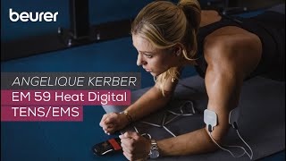 Angelique Kerber x Beurer Digital TENSEMS EM 59 Heat [upl. by Hallette]