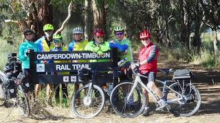 Port Campbell and back  Camperdown Timboon Rail Trail [upl. by Anirod]