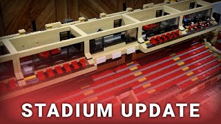 LEGO STADIUM UPDATE  Press Box Done [upl. by Aihcropal]