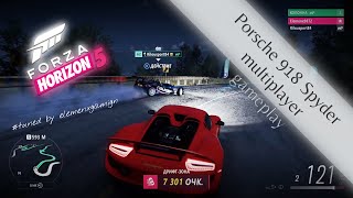 Forza Horizon 5  Porsche 918 Spyder multiplayer free race [upl. by Lasko]