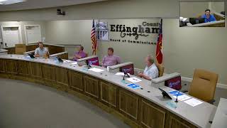 Effingham County Planning Board Work Session June 11th 2024 [upl. by Fabio]