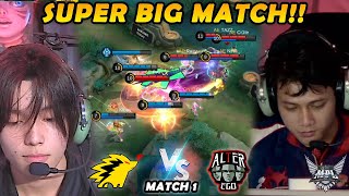 MATCH PAPAN ATAS DIMULAI GILA INI ALTER EGO BENER2 BEREVOLUSI PARAH  ONIC VS AE MATCH 1 [upl. by Asylla677]