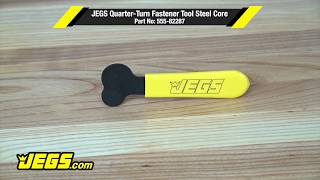 JEGS QuarterTurn Fastener Tool Steel Core 55582287 [upl. by Goulder]