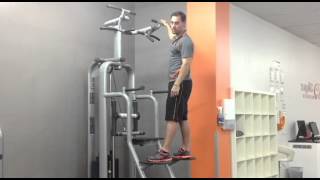 Stepz Fitness  How to use the Assisted Chin Up [upl. by Omor]