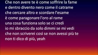 Gemitaiz  CANZONE TRISTE  Lyrics testo [upl. by Ephraim241]