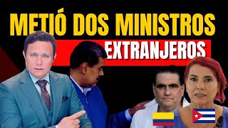 MADURO DESCARTA MINISTROS VENEZOLANOS Y METE DOS EXTRANJEROS ALEX SAAB 18 DE OCTUBRE DE 2024 [upl. by Kcirdnekel]