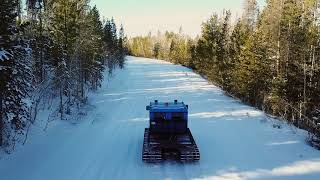 Thiokol Spryte 1200 1st run at Snolager [upl. by Hamfurd]