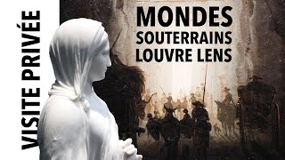 Visite privée Exposition quotMondes souterrainsquot au LouvreLens [upl. by Notsle239]