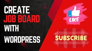 How To Create A Job BoardListing In Wordpress  FREEQUICKEASY [upl. by Eener]