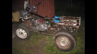 Создание самодельного квадроцикла на базе мотоцикла Днепр  Creating a homemade ATV [upl. by Ennaitsirk]