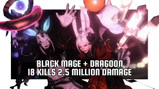 FFXIV PVP 18 Kills Black Mage Is A Monster [upl. by Melcher649]