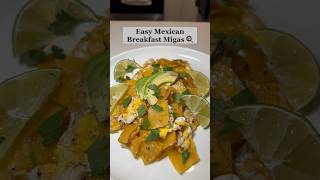 Easy Mexican Migas Breakfast [upl. by Ahcsap297]