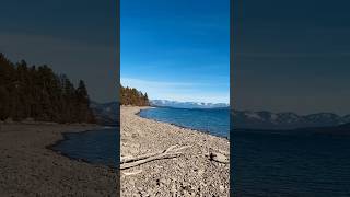 Flathead Lake MT 🇺🇸 travel traveling solotravel nature lake explore driving mountains [upl. by Carlita]