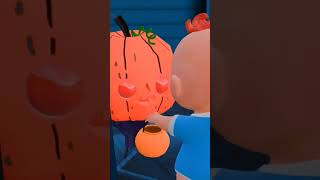 Halloween Jack o lantern 🎃 pumpkin trick or treating 🍬 candy halloween2024 trickortreat halloween [upl. by Eilliw532]