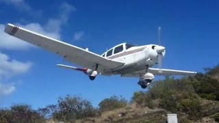 St Barts Airport Landings  Close Up and Scary [upl. by Levy]