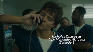 Nicholas Chavez as Lyle Menendez  4k topaz episode 3 [upl. by Hayman319]