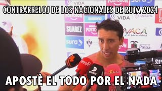 EGAN BERNAL HABLA DE LA CONTRARRELOJ TRAS SEXTO LUGAR Y DE LA PRUEBA DE RUTA DEL DOMINGO [upl. by Jasik394]