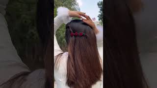 Hair braiding tutorialquot Gentle temperament shawl hair quotHeadpiece hair [upl. by Rehpetsirhc409]