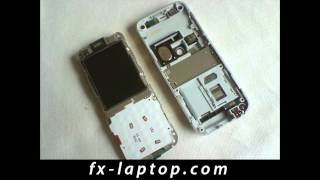 Disassembly Nokia 6120  Battery Glass Screen Replacement [upl. by Scherle]