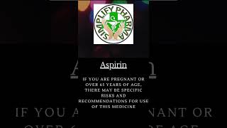 Aspirin Know Your Drug know [upl. by Nomyt]