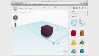 How to Create an Intersection in TinkerCAD [upl. by Crespi]