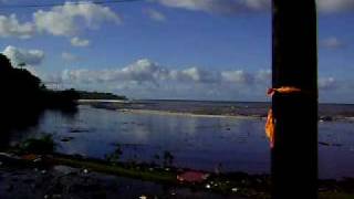 American Samoa Tsunami Waves in Amaluia Part 1 [upl. by Giacopo690]