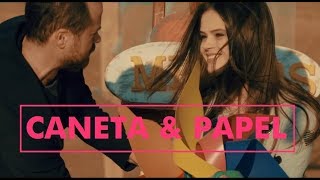 Caneta e Papel Lyrics  Os Arrais [upl. by Eitra]