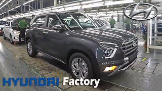 Hyundai CRETA Production  India Chennai Plant [upl. by Raney]