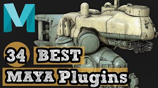 Top Maya Plugins for fast Production [upl. by Lehcem]